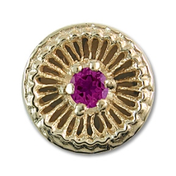 rk732 Pink Tourmaline Bracelet Slide 